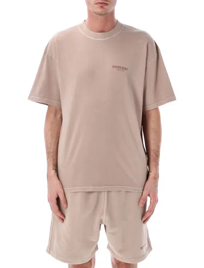 Represent Owners Club T-shirt In Metallic
