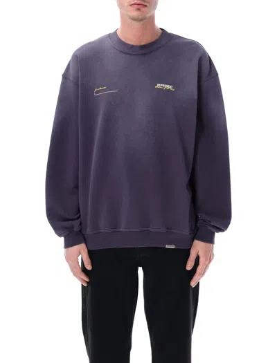 Represent Patron Of The Club Sweatshirt In Purple