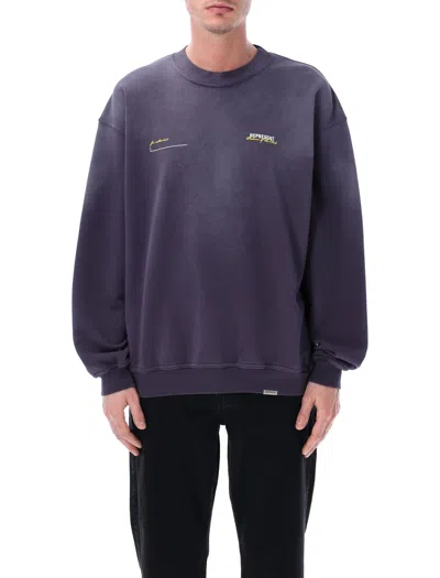 Represent Patron Of The Club Sweatshirt In Purple