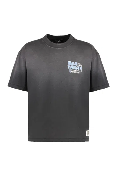 REPRESENT REPRESENT REPRESENT X IRON MAIDEN ANNIVERSARY - COTTON CREW-NECK T-SHIRT