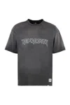 Represent X Iron Maiden Infinite - Cotton Crew-neck T-shirt In Gray