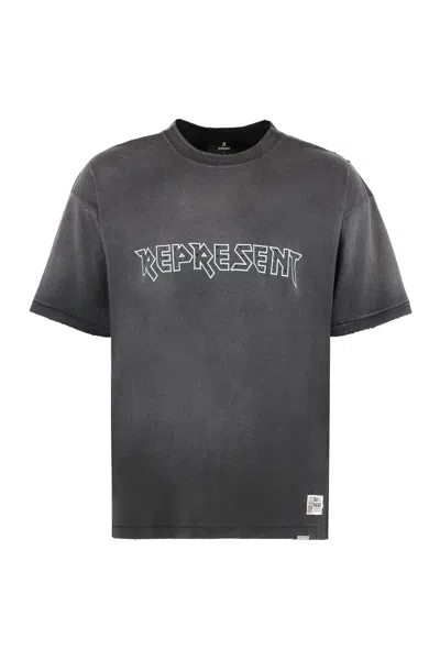 REPRESENT REPRESENT REPRESENT X IRON MAIDEN INFINITE - COTTON CREW-NECK T-SHIRT