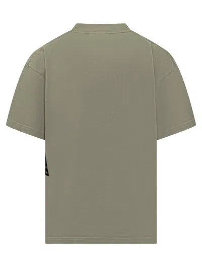 Represent Reprintesent Mini T-shirt With Stampaint Dobermann In Khaki