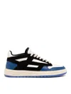 Represent Man Sneakers White Size 9 Leather In Black