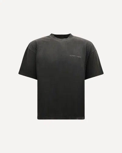 Represent Resent Cotton T-shirt With Print In Gray