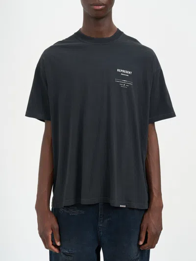 Represent Revere Manor T-shirt In Black