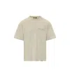 Represent Reverse Resent Logo Tee In Neutral