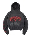 Represent Reversible Living Legacy Tour Hoodie In Black