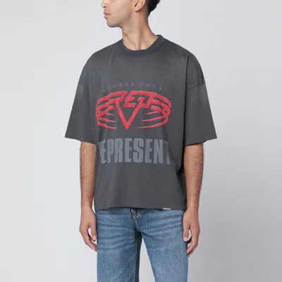 Represent Reversible Living Legacy Tour T-shirt In Grey In Gray