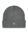 Represent Rib Knit Beanie In Gray