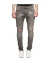 Represent Ripped Jeans In Gray