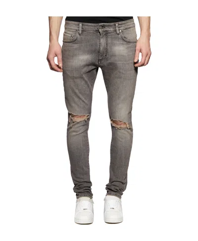 Represent Ripped Jeans In Gray
