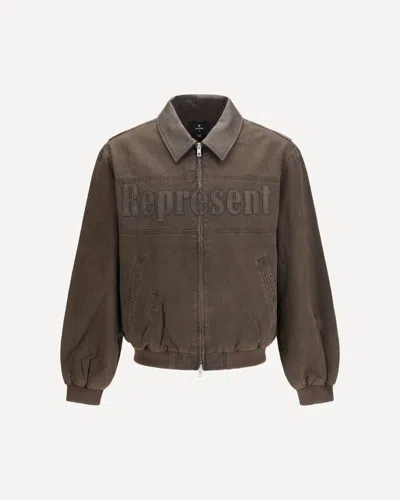 Represent Roscoe Bomber In Brown