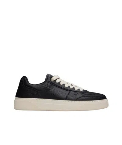 Represent Round Toe Low-top Casual Shoes In Black