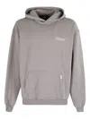 Represent Grey Hoodie With Logo Lettering On The Front And Maxi Logo Print On The Rear In Gray