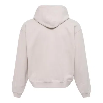 Represent Script Logo Zip Hoodie In Gray