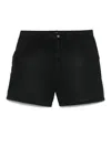 Represent Season Cargo Shorts In Black