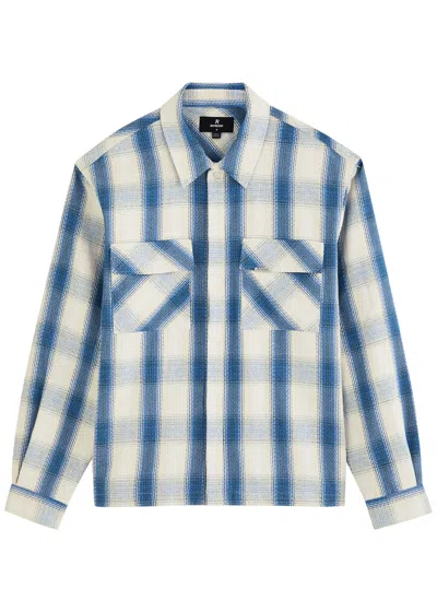 Represent Season Checked Cotton-blend Shirt In Multi
