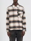 Represent Flannel Shirt With All-over Initials In Multi