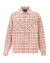 Represent Long Sleeve Plaid Shirt With Chest Pockets In Multi