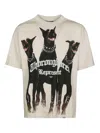 Represent Sand Cotton Thoroughbred T-shirt In Neutral