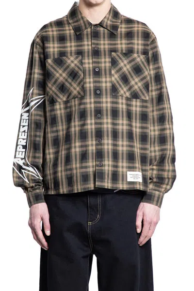 Represent Shirts In Brown