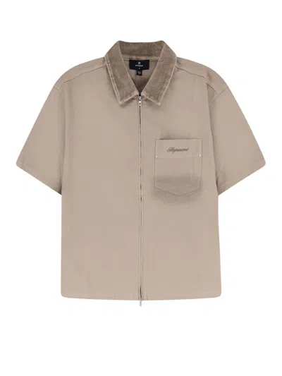 Represent Shirts Vintage Khaki In Neutral