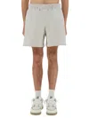 Represent "initial" Knee Length Shorts
