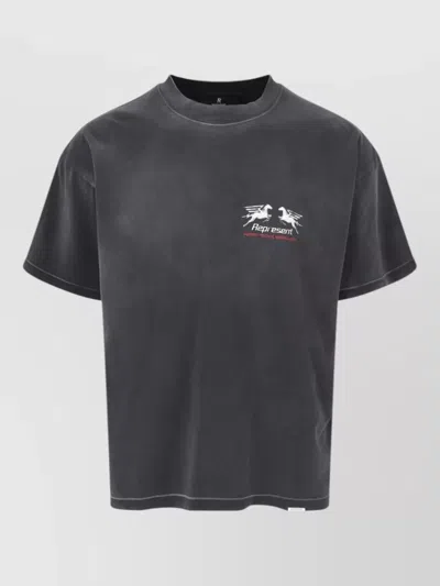 Represent Short Sleeve Crew Neck Graphic T-shirt