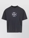 Represent Graphic Oversized T-shirt In Gray