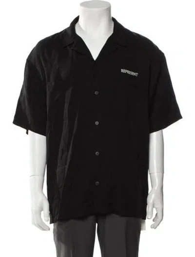 Pre-owned Represent Short Sleeve Shirt In Black
