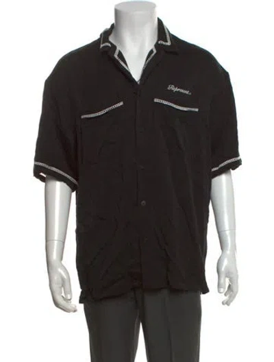 Pre-owned Represent Short Sleeve Shirt In Black
