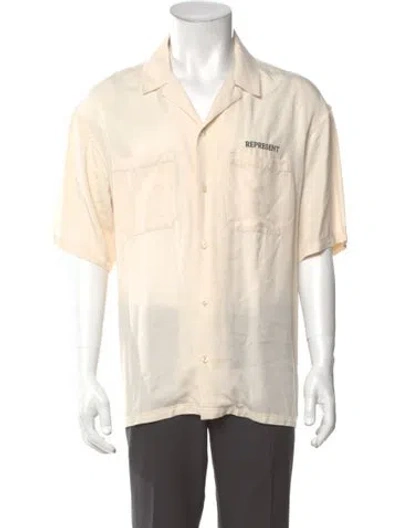 Pre-owned Represent Short Sleeve Shirt In Neutral