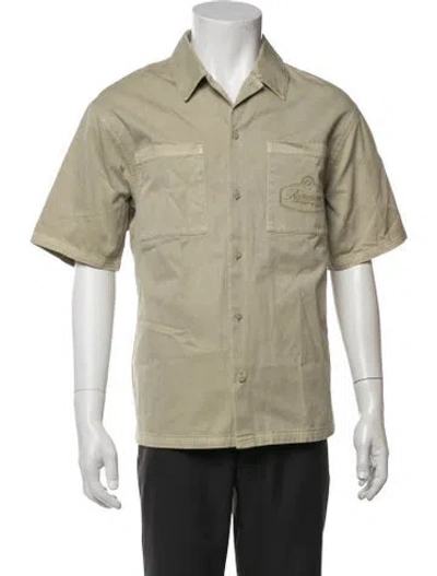 Pre-owned Represent Short Sleeve Shirt In Neutrals
