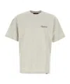 Represent Grey Crewneck Logo Print T-shirt In Gray