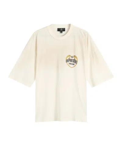 Represent Short Sleeve T-shirt In Neutral