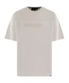 Represent Logo-embroidered T-shirt In White
