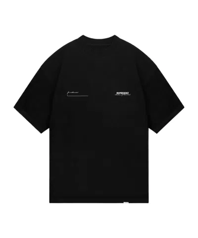 Represent Short-sleeved T-shirt In Black
