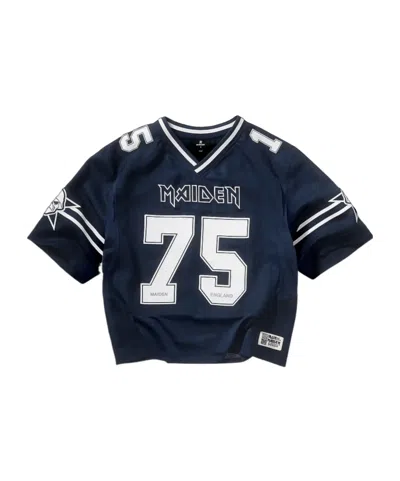 Represent X Iron Maiden Anniversary Jersey In Blue