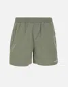 Represent Serif Shorts In Green