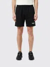 Represent Black Cotton Bermuda Shorts In Black