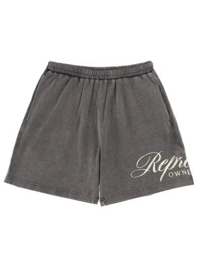 Represent Shorts With Logo In Gray