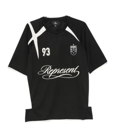 Represent Short-sleeved T-shirt In Black