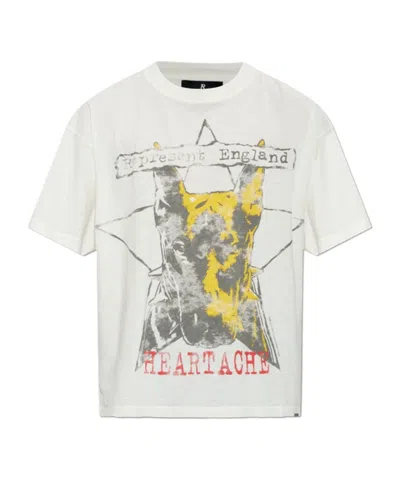 Represent Short-sleeved T-shirt In White