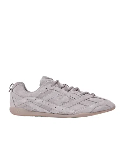 Represent Simple And Casual Shoes In Gray