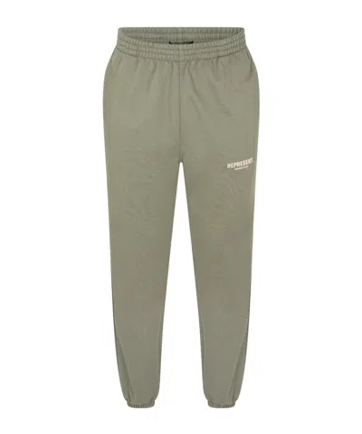 Represent Simple And Versatile Trousers In Green