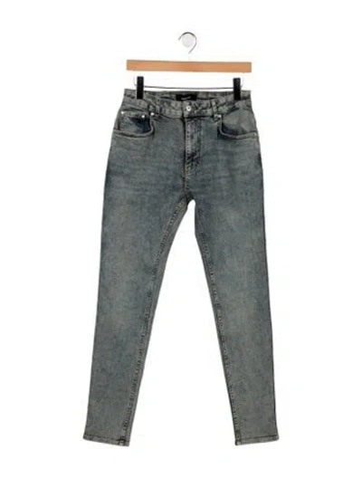 Pre-owned Represent Skinny Jeans In Blue