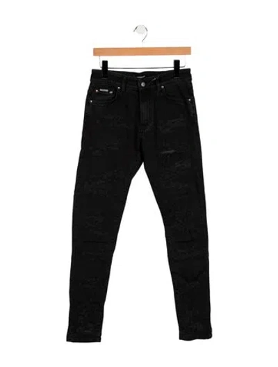 Pre-owned Represent Skinny Jeans W/ Tags In Black