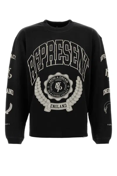 REPRESENT REPRESENT SLATE COTTON T-SHIRT