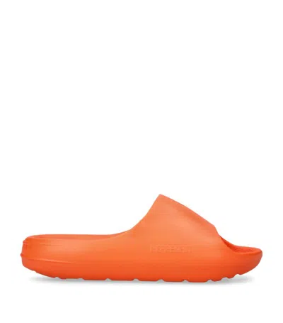 Represent Logo织带拖鞋 In Orange